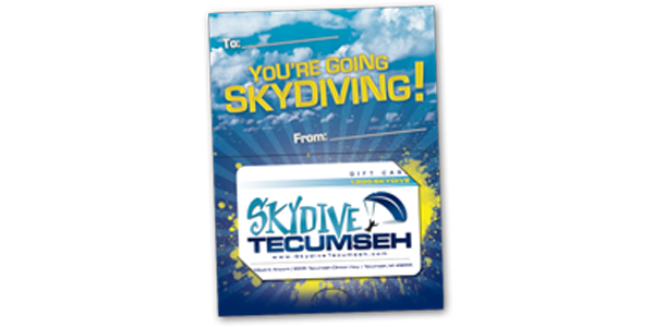 Skydive Tecumseh Gift Certificate