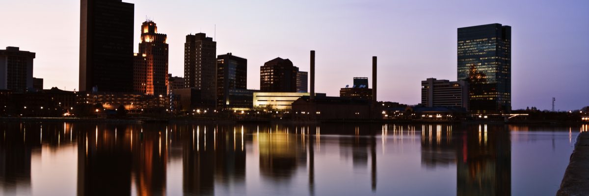 Late evening in Toledo, Ohio