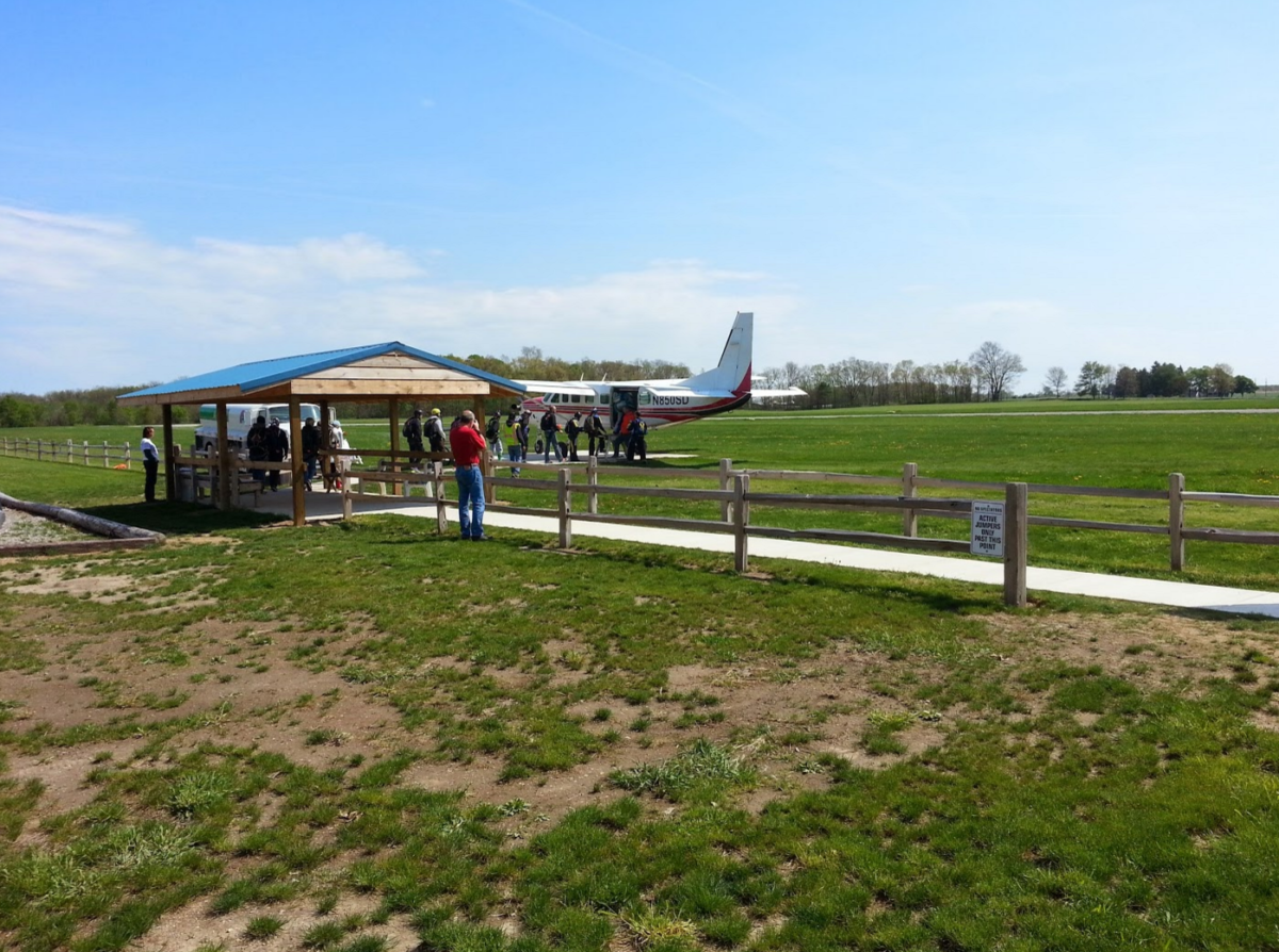 largest skydiving center in Michigan