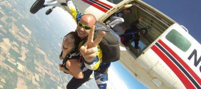 tipping in skydiving