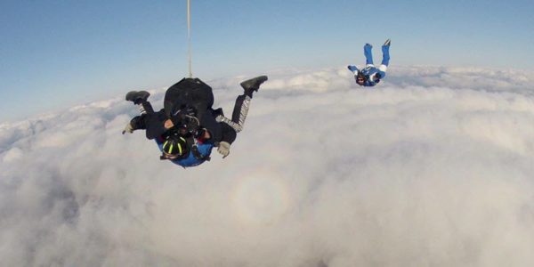 skydiving airplane