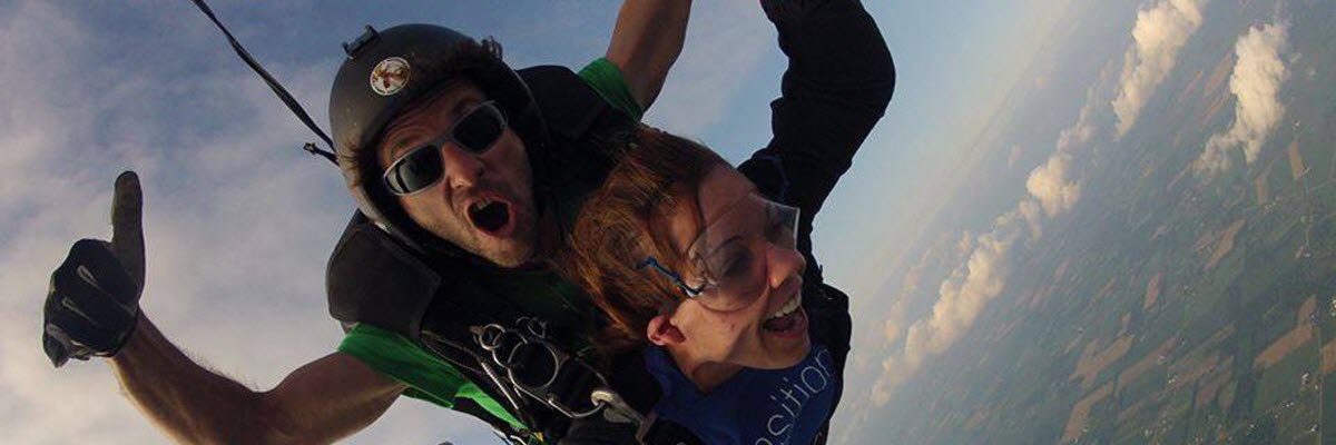 Why skydiving is the perfect escape