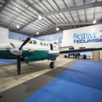 Skydive Tecumseh hanger