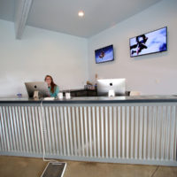 Registration Desk at Skydive Tecumseh