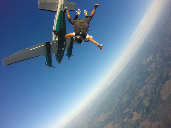 skydiving empowerment