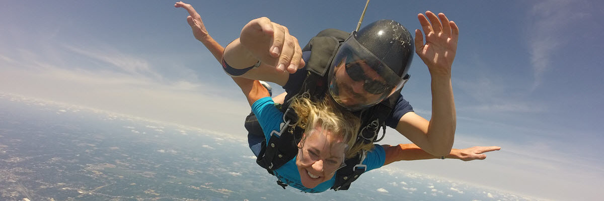 How much does it cost to skydive for the first time