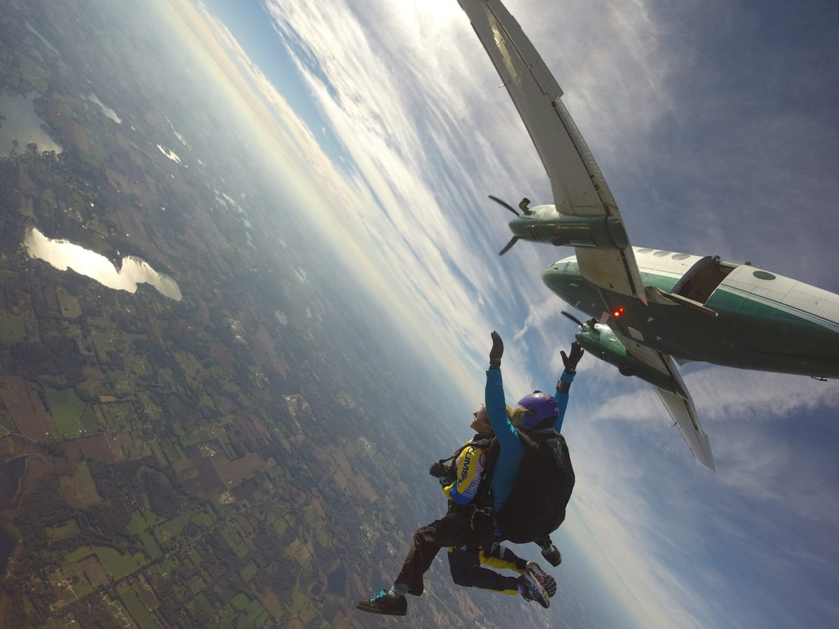 skydiving history