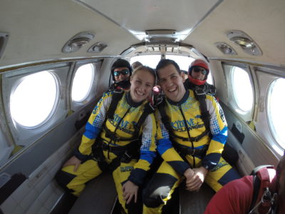 skydiving marriage proposal