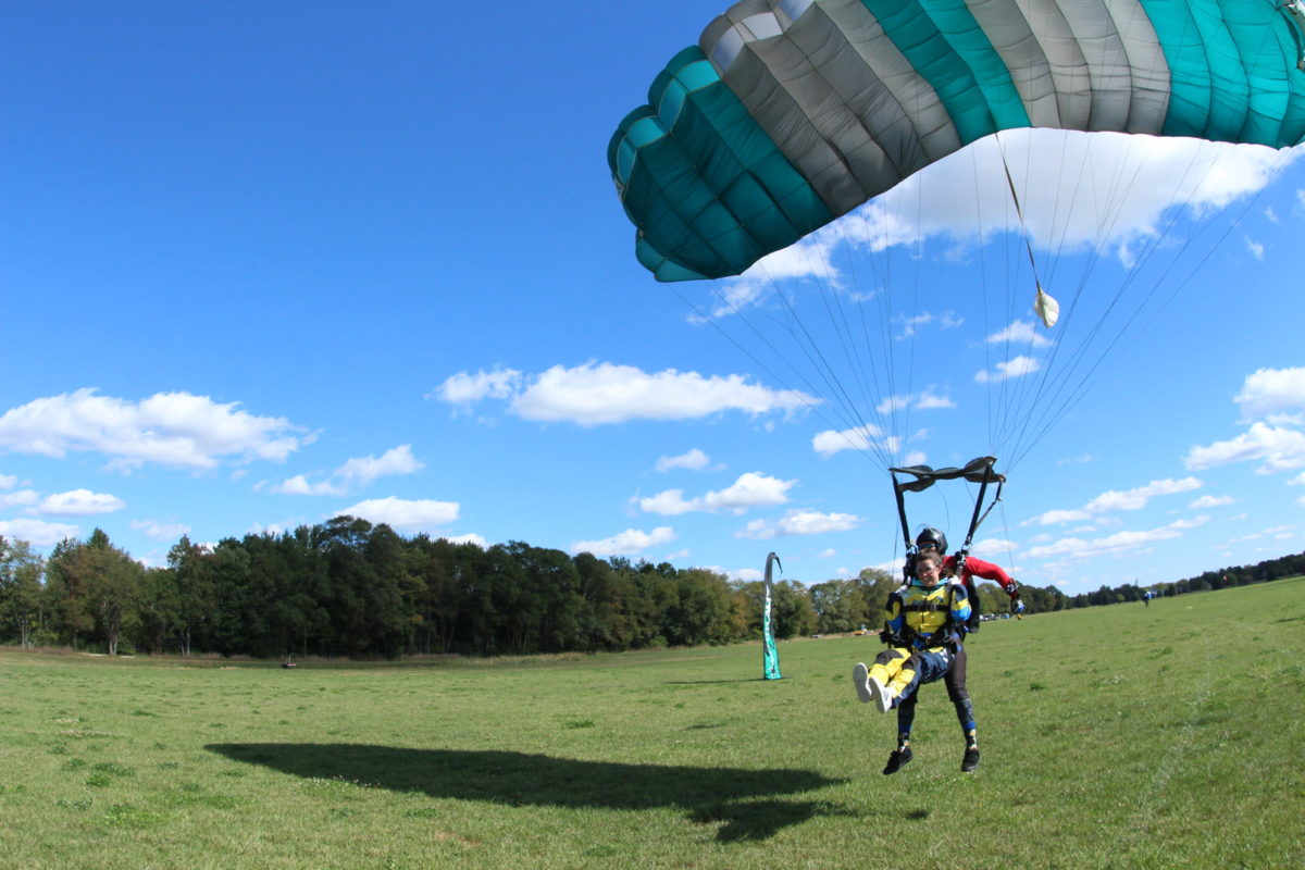 Skydiving fear