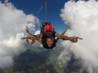 skydiving hand signals