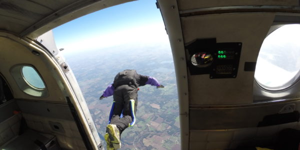 highest skydive record