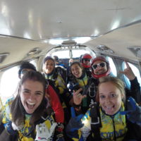 group skydiving