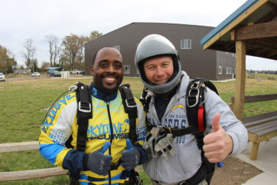 equipment for skydiving