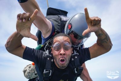 skydiving freefall