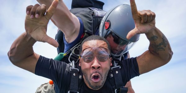 unblock ears after skydiving