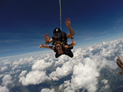skydiving stress relief ideas