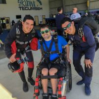 skydiving with a disability