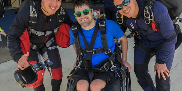 skydiving with a disability
