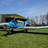 skydiving aircraft