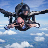 can skydiving cause vertigo