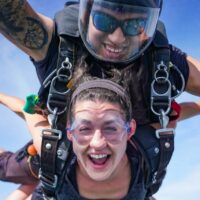 how scary is skydiving